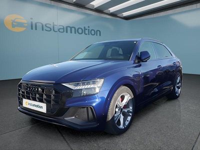 Second-hand Audi Q8 286 CP (210 kW) 2023 Albastru SUV
