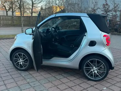 Occasion Smart ForTwo Cabrio Brabus 75 ch (55 kW) 2019 Argent Cabriolet