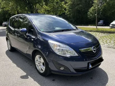Gebraucht Opel Meriva Design Edition 101 PS (74 kW) 2011 Ozean blau (p2) Van / Kleinbus