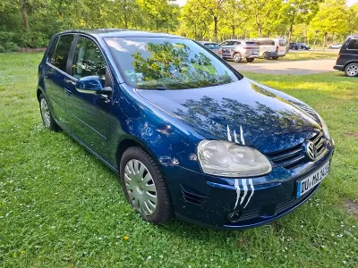 Gebraucht VW Golf V 80 PS (58 kW) 2007 Blau Kleinwagen