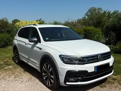 Gebraucht VW Tiguan Allspace R-line 190 PS (139 kW) 2019 Weiß SUV