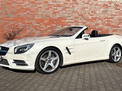 Gebraucht Mercedes SL350 AMG 306 PS (225 kW) 2013 Weiß Cabrio