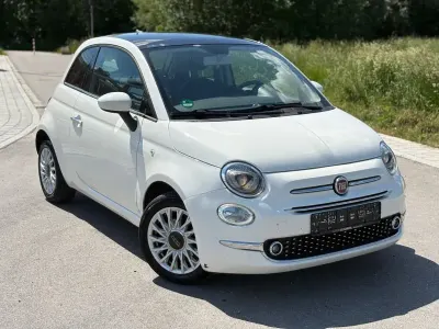 Używany Fiat 500 Lounge 69 KM (50 kW) 2018 Biały Hatchback