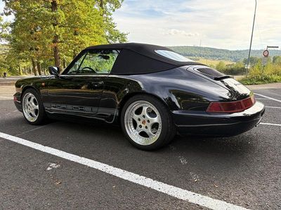 Gebraucht Porsche 911 Carrera 250 PS (183 kW) 1990 Schwarz Cabrio