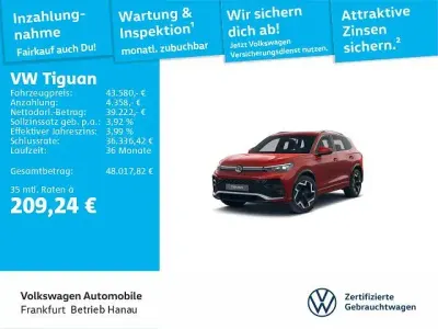 Gebraucht VW Tiguan R-line 193 PS (141 kW) 2025 Rot SUV