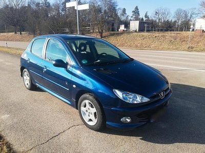 Gebraucht Peugeot 206 75 PS (55 kW) 2008 Blau Kleinwagen