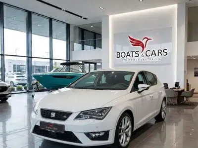 Gebraucht Seat Leon FR 179 PS (131 kW) 2014 "nevada" weiss Kleinwagen