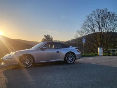 Gebraucht Porsche 911 Carrera 4S Cabriolet 355 PS (261 kW) 2006 Silber Cabrio