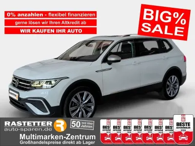 Gebraucht VW Tiguan Allspace Life 150 PS (110 kW) 2023 Pure white SUV