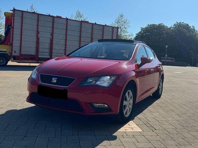 Gebraucht Seat Leon 105 PS (77 kW) 2013 Rot Limousine