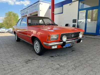 Brugt Opel Rekord 83 HK (61 kW) 1972 Orange Coupe