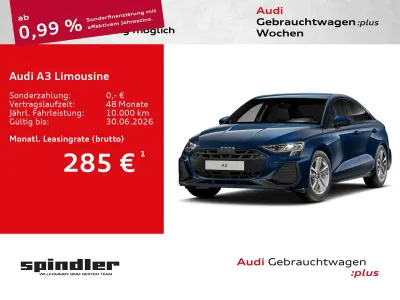 Gebraucht Audi A3 S-Line 150 PS (110 kW) 2025 Ascariblau metallic Limousine