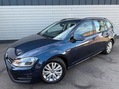 Second-hand VW Golf VII Trendline 110 CP (80 kW) 2015 Albastru Break