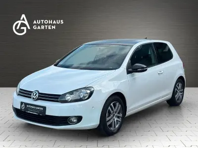 Gebraucht VW Golf VI Comfortline 122 PS (89 kW) 2010 Weiß Kleinwagen