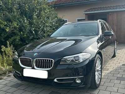 Gebraucht BMW 525 Luxury Line 218 PS (160 kW) 2014 Schwarz Kombi