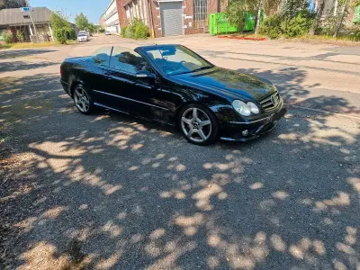 Gebraucht Mercedes CLK350 AMG 272 PS (200 kW) 2008 Schwarz Cabrio