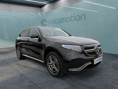 Schwarz Gebraucht 2022 Mercedes EQC400 AMG line SUV | 44.063 € (Etwas zu teuer)