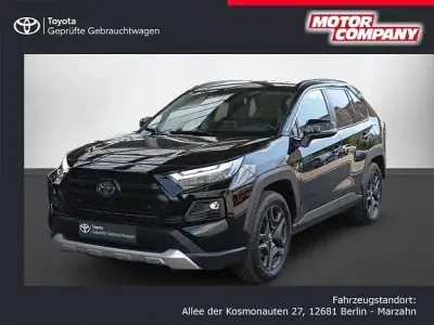 Gebraucht Toyota RAV4 Hybrid Basis 222 PS (163 kW) 2023 Tiefschwarz mica metallic SUV