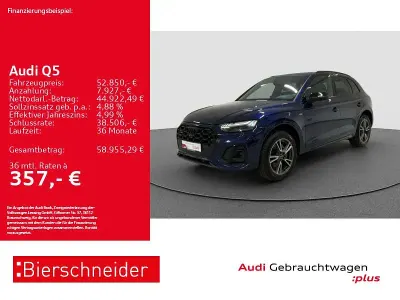 Second-hand Audi Q5 S-Line 204 CP (150 kW) 2025 Albastru SUV