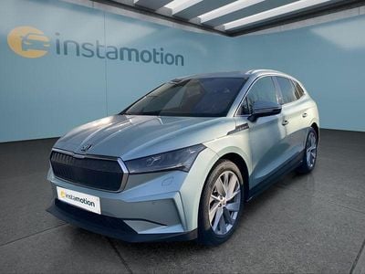 Blau Gebraucht 2021 Skoda Enyaq iV Loft SUV | 23.849 € (Fairer Preis)