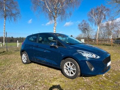 Gebraucht Ford Fiesta Cool & Connect 75 PS (55 kW) 2017 Blau Kleinwagen