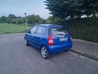 Gebraucht Kia Picanto 2006 Blau Kleinwagen