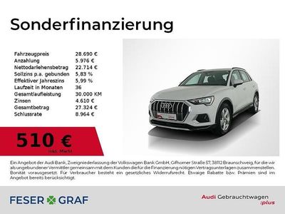 Gebraucht Audi Q3 Advanced Plus 150 PS (110 kW) 2023 Ibisweiß SUV