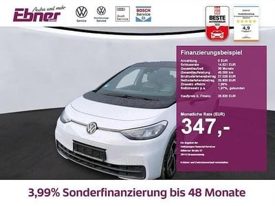 Gebraucht VW ID.3 Style 150 kW (204 PS) 2023 Gletscherweiß metallic/schwarz Kleinwagen