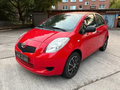 Gebraucht Toyota Yaris Style 69 PS (50 kW) 2007 Rot Kleinwagen