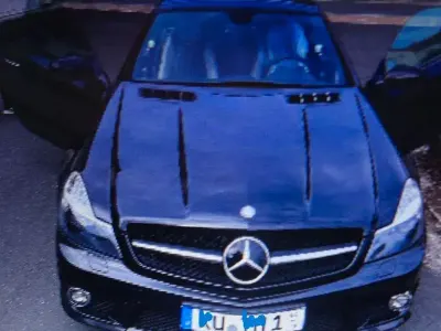 Gebraucht Mercedes SL63 AMG AMG 525 PS (386 kW) 2008 Schwarz Cabrio