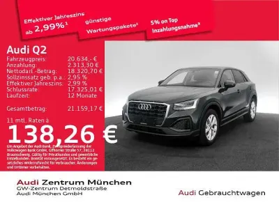 Gebraucht Audi Q2 Comfort 110 PS (80 kW) 2022 Manhattangrau metallic SUV