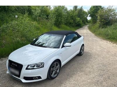 Gebraucht Audi A3 Cabriolet S-Line 160 PS (117 kW) 2012 Weiß Cabrio
