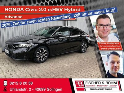 Gebraucht Honda Civic Advance 184 PS (135 kW) 2025 Schwarz Limousine