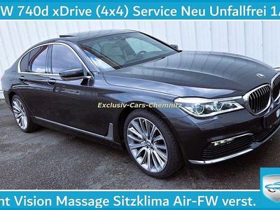 Second-hand BMW 740L Executive 320 CP (235 kW) 2017 Gri Berlinǎ