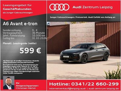 Neu Audi A6 e-tron Performance 269 kW (367 PS) 2026 Grau Kombi