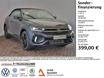 Gebraucht VW T-Roc Cabriolet R-line 150 PS (110 kW) 2026 Grau Cabrio