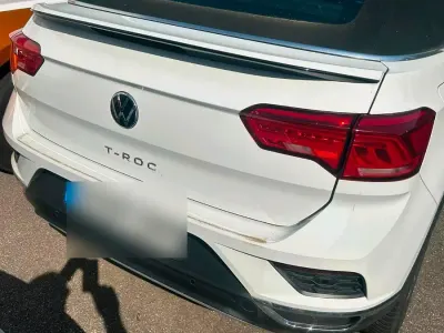 Gebraucht VW T-Roc 116 PS (85 kW) 2021 Weiß SUV