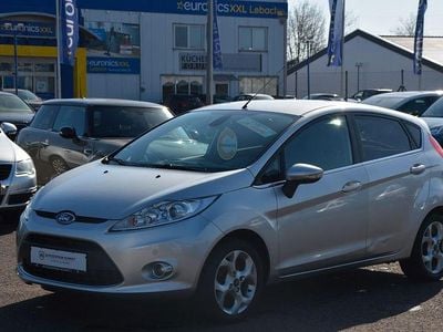 Gebraucht Ford Fiesta Titanium 82 PS (60 kW) 2010 Grau Kleinwagen