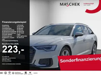 Gebraucht Audi A6 S-Line 299 PS (219 kW) 2025 Gletscherweiss metallic Kombi