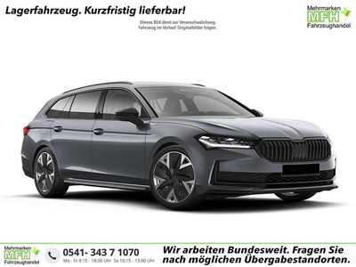 Neu Skoda Superb SportLine 265 PS (194 kW) 2025 Graphite grau metallic Kombi