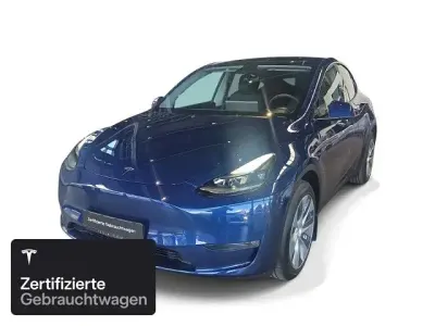 Occasion Tesla Model Y Long Range AWD 258 kW (351 ch) 2023 Bleue SUV