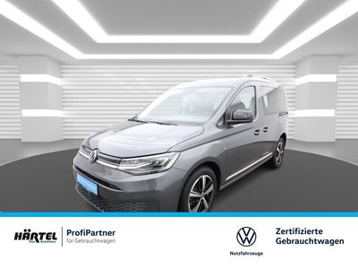 gebraucht VW Caddy CaddySTYLE TSI (+ACC-RADAR+LEDER+NAVI+AHK+CLIMATR Bluetooth LED Klima Einparkhi
