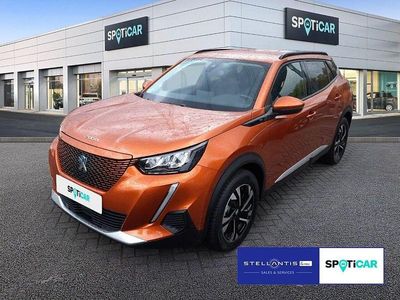 Gebraucht Peugeot e-2008 Allure 100 kW (136 PS) 2021 Orange SUV