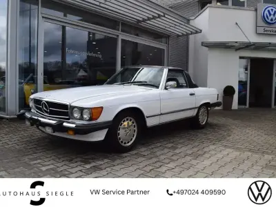 Gebraucht Mercedes 560 231 PS (169 kW) 1987 Weiß Cabrio