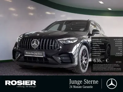 Gebraucht Mercedes GLC63 AMG Premium Plus 476 PS (350 kW) 2024 Schwarz / obsidianschwarz SUV