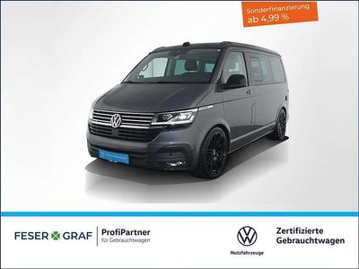 Indiumgrau metallic Gebraucht 2021 VW California California Van | 61.880 € (Etwas zu teuer)