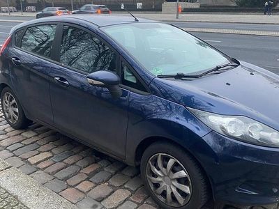 Gebraucht Ford Fiesta 2010 Blau Kleinwagen
