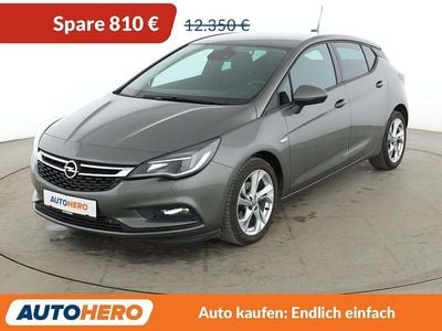 Gebraucht Opel Astra 125 PS (91 kW) 2018 Schwarz Limousine