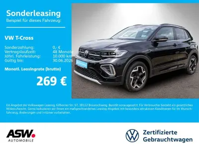Gebraucht VW T-Cross R-line 150 PS (110 kW) 2025 Deep black perleffekt SUV