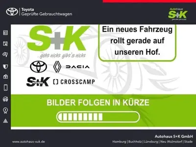 Gebraucht Toyota Yaris Hybrid Style 116 PS (85 kW) 2021 Nachtblau mica metallic, dach weiss
